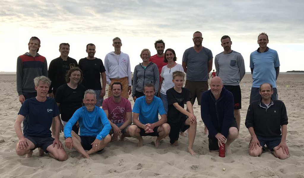 Beachtraining voor U14-ouders